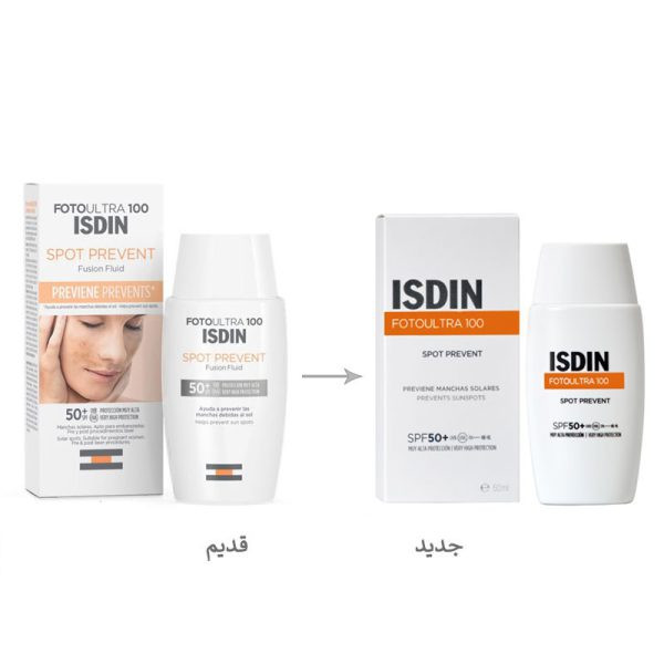 ضد آفتاب اسپات پریونت فیوژن فلویید ایزدین (SPF50)