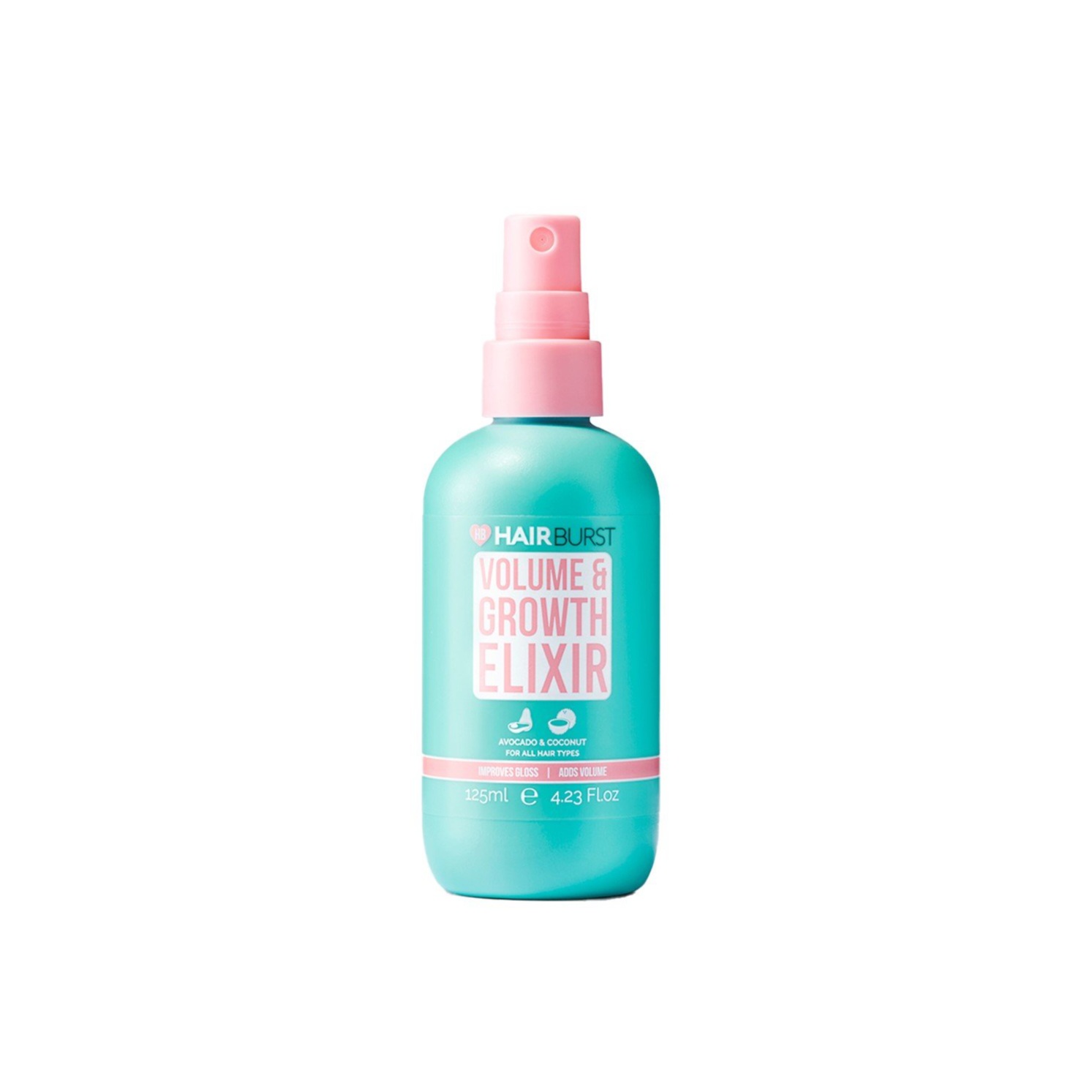 اسپری حجم دهنده و افزایش رشد موی اکسیر هیربرست اصل | Hair Burst Volume and Growth Elixir | حجم ۱۲۵ میل