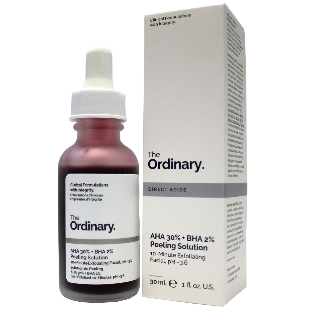 سرم پیلینگ اوردینری AHA 30% + BHA 2% – لایه بردار قوی