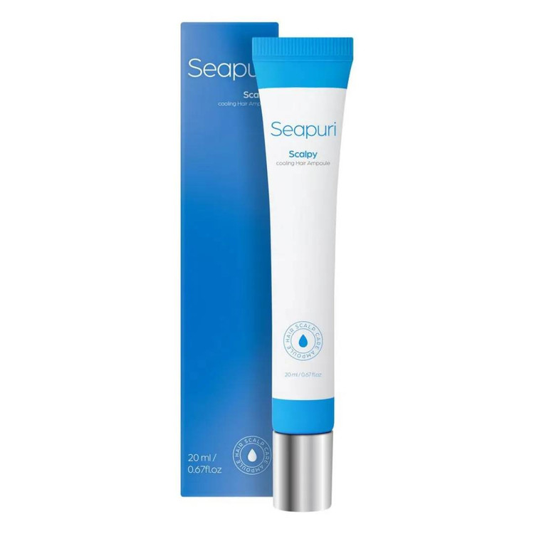 سرم ضد ریزش و تقویت کننده ریشه مو سی پوری Seapuri حجم 20 میل
