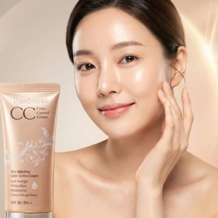 سی سی کرم،کرم ضد آفتاب و کرم پودر طبی بارونس 50g– Baroness CC Cream SPF36+ PA