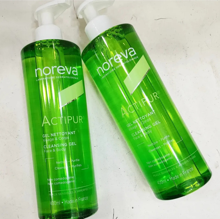 ژل شوینده صورت و بدن اکتی پور نوروا Noreva Actipur Gel Nettoyant Cleansing Gel 400Ml