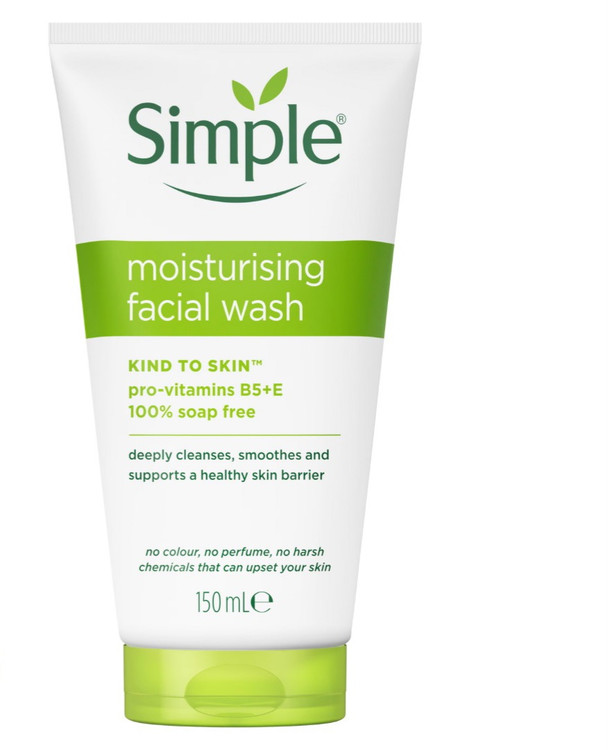 ژل شستشوی صورت سیمپل آبرسان مدل Moisturising