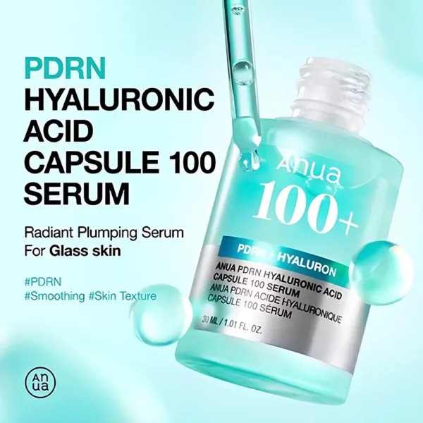 سرم PDRN و هیالورونیک اسید 100 آنوا Anua آبرسان
