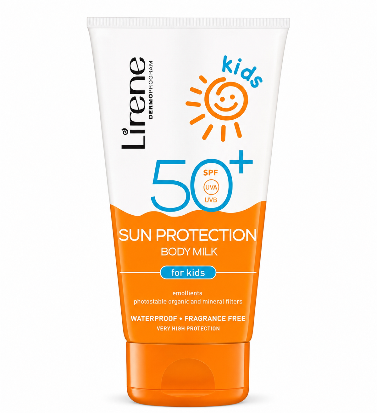 بادی میلک ضد آفتاب لیرن (Lirene) - SPF 50+ ضد آب