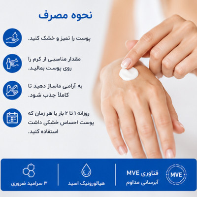 کرم مرطوب کننده سراوی پوست خشک تا خیلی خشک ۴۵۴ گرمی