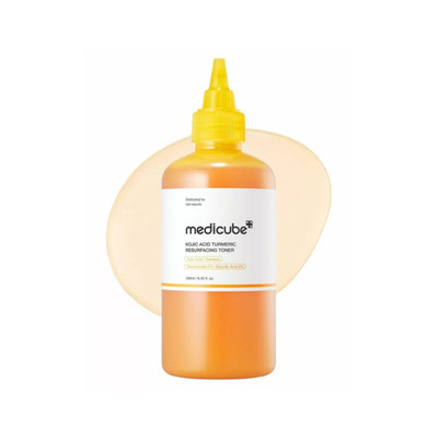 تونر روشن کننده و کوجیک اسید و زردچوبه مدی کیوب حجم 250 میل
